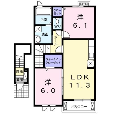 パルフォレストＳ 204【管理NO：1-016262101-02040】 ★家具家電は申し込み後に搬入します★ ★2026年09月中旬入居可能★の外観画像