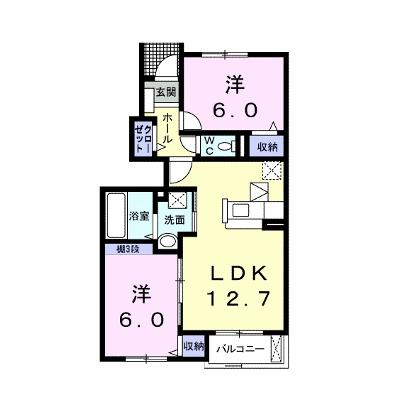 サンキャッスルＳ・Ⅵ 102【管理NO：1-013821003-01020】 ★家具家電は申し込み後に搬入します★ ★2026年08月下旬入居可能★の外観画像