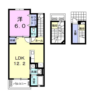 アイラビスタ　Ⅲ 302【管理NO：1-019951203-03020】 ★家具家電は申し込み後に搬入します★の外観画像