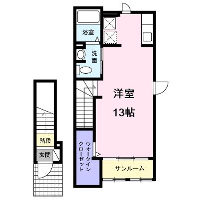 リヴェール 204【管理NO：1-020773401-02040】 ★家具家電は申し込み後に搬入します★の外観画像
