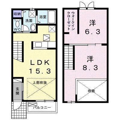 クレストール　Ⅱ 102【管理NO：1-019200501-01020】 ★家具家電は申し込み後に搬入します★ ★2026年09月下旬入居可能★の外観画像