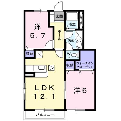 リブインクレストⅡ 105【管理NO：1-010924002-01040】 ★家具家電は申し込み後に搬入します★の外観画像