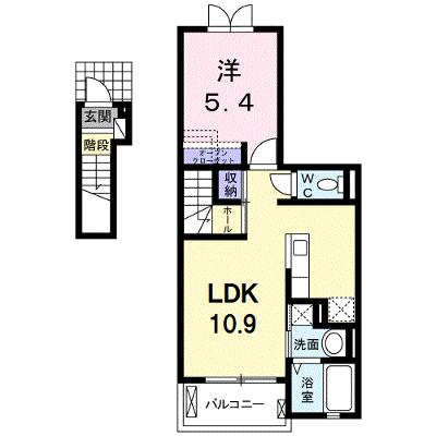 ヒーローハウス 203【管理NO：1-019156501-02030】 ★家具家電は申し込み後に搬入します★ ★2026年09月中旬入居可能★の外観画像