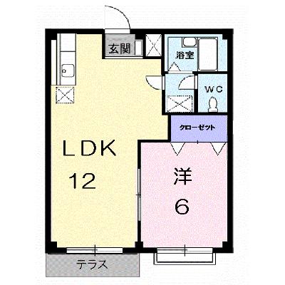 ハイツアルファ 104【管理NO：1-001867401-01040】 ★家具家電は申し込み後に搬入します 2026年08月上旬入居可能の外観画像