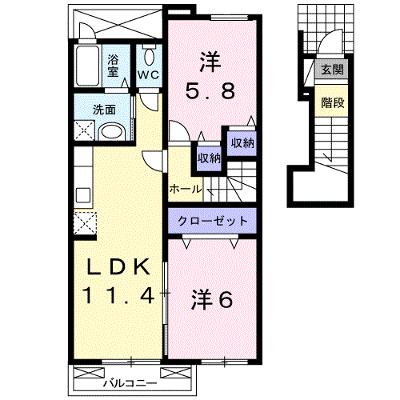 プライム　パレス 202【管理NO：1-016831801-02020】 ★家具家電は申し込み後に搬入します★の外観画像