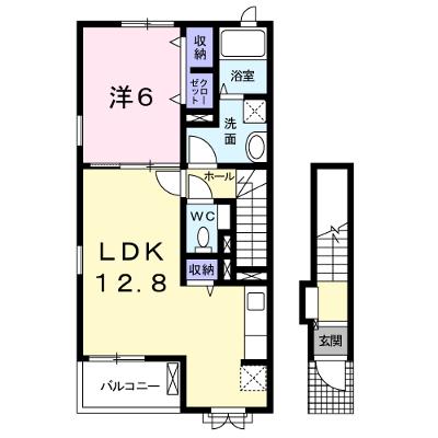 ルートサイドヴィラⅢ 201【管理NO：1-019470001-02010】 ★家具家電は申し込み後に搬入します 2026年09月中旬入居可能の外観画像