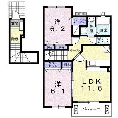 プロムナード参番館 202【管理NO：1-015483103-02020】 ★家具家電は申し込み後に搬入します★ ★2026年08月下旬入居可能★の外観画像