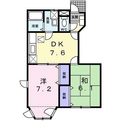 スプリング・ウインド 103【管理NO：1-010367001-01030】 ★家具家電は申し込み後に搬入します★ ★2026年09月中旬入居可能★の外観画像