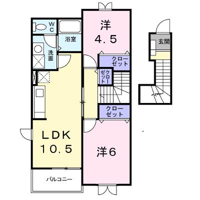 シャルマン・ドミールⅢ 202【管理NO：1-012489401-02020】 ★家具家電は申し込み後に搬入します★ ★2026年09月中旬入居可能★の外観画像