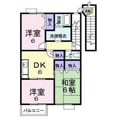 サンエステート 204【管理NO：1-010240901-02040】 ★家具家電は申し込み後に搬入します★ ★2026年09月上旬入居可能★の外観画像