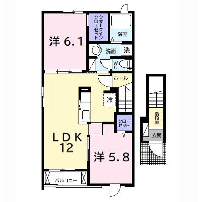 ルピナス　イン　ナガスカ 201【管理NO：1-022453601-02010】 ★家具家電は申し込み後に搬入します★ ★2026年08月上旬入居可能★の外観画像