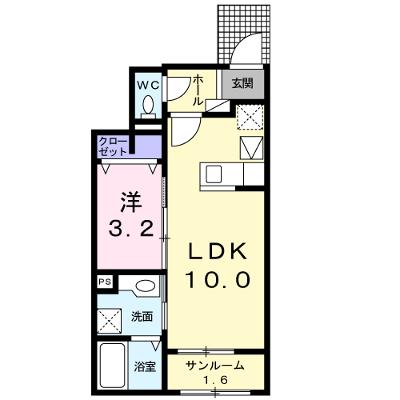 モスアゲート 103【管理NO：1-023458001-01030】 ★家具家電は申し込み後に搬入します★ ★2026年11月上旬入居可能★の外観画像