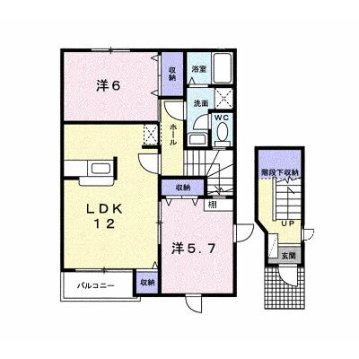 ローマアリエスＦ 203【管理NO：1-012503903-02030】 ★家具家電は申し込み後に搬入します★の外観画像