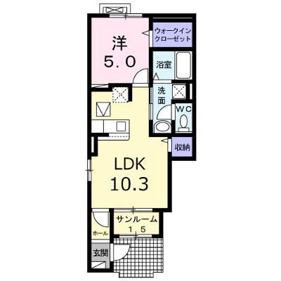 ルミナ 101【管理NO：1-028714101-01010】 ★家具家電は申し込み後に搬入します 2026年10月上旬入居可能の外観画像