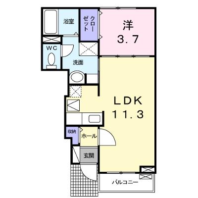 シャルマン櫻街 104【管理NO：1-015636001-01040】 ★家具家電は申し込み後に搬入します★の外観画像