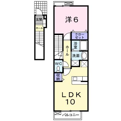 カーサセレノ 202【管理NO：1-015373601-02020】 ★家具家電は申し込み後に搬入します★の外観画像