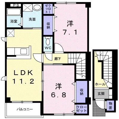 グレース望月　Ａ 201【管理NO：1-011242901-02010】 ★家具家電は申し込み後に搬入します 2026年09月上旬入居可能の外観画像