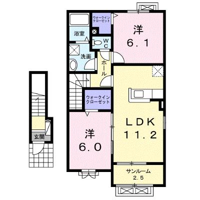 ヴィラージュＳ　Ⅴ 204【管理NO：1-023791201-02040】 ★家具家電は申し込み後に搬入します 2026年09月下旬入居可能の外観画像