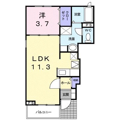 ビラ・カメリア 101【管理NO：1-015711401-01010】 ★家具家電は申し込み後に搬入します★の外観画像