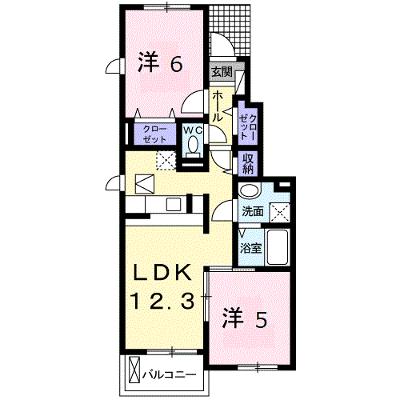 カレントＣ 105【管理NO：1-017193301-01040】 ★家具家電は申し込み後に搬入します★ ★2026年09月中旬入居可能★の外観画像