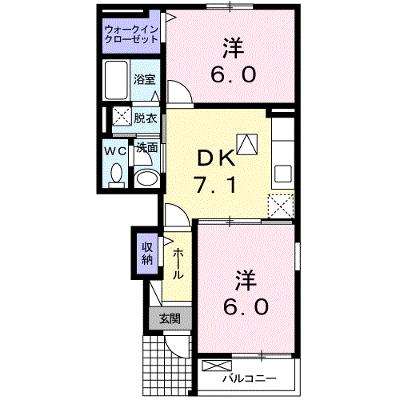 グッドベル　Ｂ 103【管理NO：1-017199902-01030】 ★家具家電は申し込み後に搬入します 2026年08月下旬入居可能の外観画像