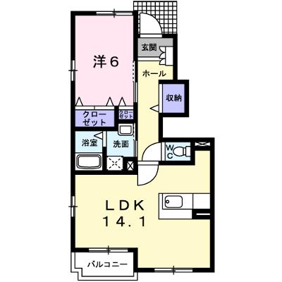 ケープ　Ⅰ 103【管理NO：1-012928201-01030】 ★家具家電は申し込み後に搬入します 2026年09月上旬入居可能の外観画像