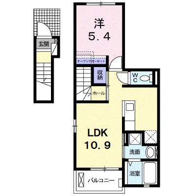 フレーズ東山 206【管理NO：1-022411201-02050】 ★家具家電は申し込み後に搬入しますの外観画像