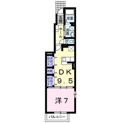 ベル・リリーズⅠ 101【管理NO：1-015353901-01010】 ★家具家電は申し込み後に搬入します★の外観画像