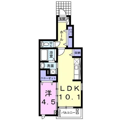 ｇｅｒｍｅｒ　Ⅰ 101【管理NO：1-019522401-01010】 ★家具家電は申し込み後に搬入します 2026年08月下旬入居可能の外観画像