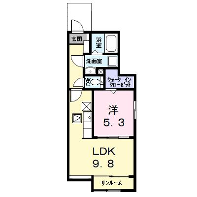 アルドールⅠ 101【管理NO：1-027666401-01010】 ★家具家電は申し込み後に搬入します 2026年08月下旬入居可能の外観画像