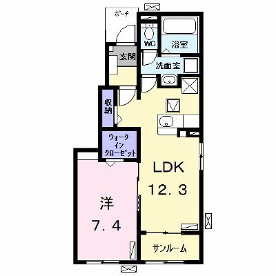 ガーデンプラザ 101【管理NO：1-027466401-01010】 ★家具家電は申し込み後に搬入します★の外観画像