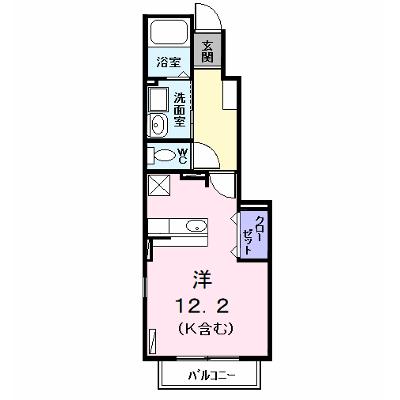 メゾンデイジー 105【管理NO：1-014133401-01040】 ★家具家電は申し込み後に搬入します 2026年08月上旬入居可能の外観画像