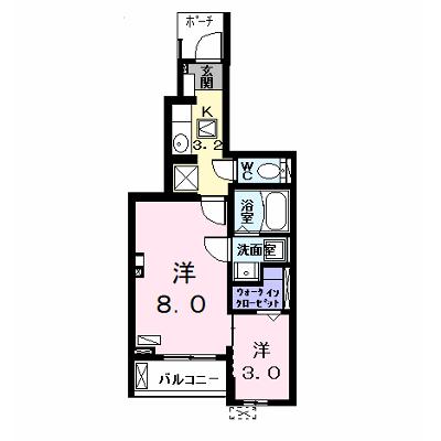 アルドーレ（Ａｒｄｏｒｅ） 102【管理NO：1-025863901-01020】 ★家具家電は申し込み後に搬入します 2026年08月下旬入居可能の外観画像