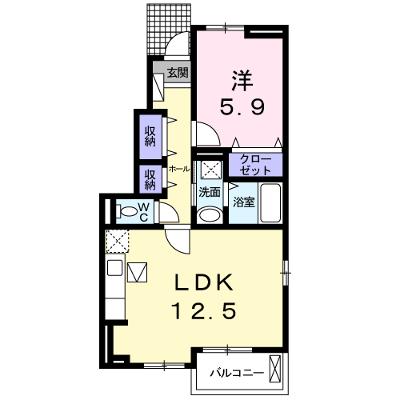 プラシード・サウス 101【管理NO：1-018343701-01010】 ★家具家電は申し込み後に搬入します★ ★2026年08月中旬入居可能★の外観画像