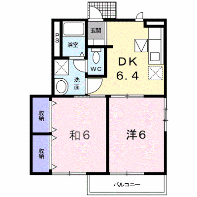 チェリーブロッサム 101【管理NO：1-007738801-01010】 ★家具家電は申し込み後に搬入します★の外観画像