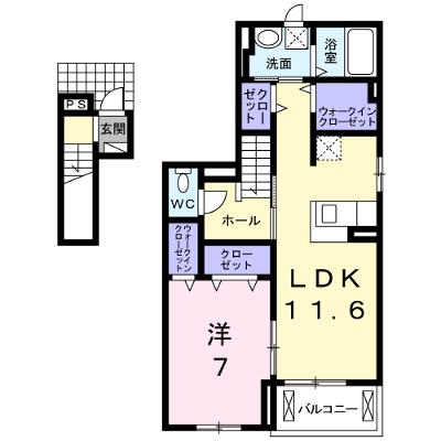 ポモドーロ旭 201【管理NO：1-021353101-02010】 ★家具家電は申し込み後に搬入します★ ★2026年10月中旬入居可能★の外観画像
