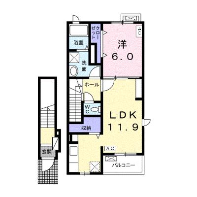 ミル・ボヌール 203【管理NO：1-022185701-02030】 ★家具家電は申し込み後に搬入します 2026年08月上旬入居可能の外観画像