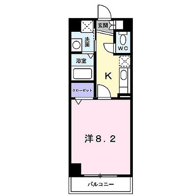 グランツェントＡ 306【管理NO：1-012404301-03050】 ★家具家電は申し込み後に搬入します★の外観画像