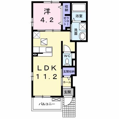 ソテ・ドゥシュ宝塚 101【管理NO：1-019862501-01010】 ★家具家電は申し込み後に搬入します 2026年08月下旬入居可能の外観画像