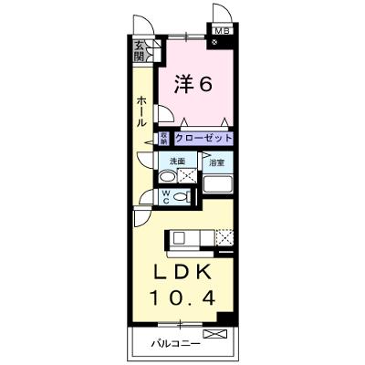 アニメート松下１号館 208【管理NO：1-014805801-02070】 ★家具家電は申し込み後に搬入します★の外観画像