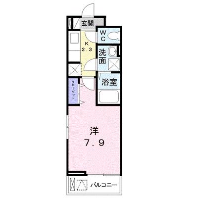 グレイスヒルズ　ウエガハラⅠ 306【管理NO：1-023499401-03060】 ★家具家電は申し込み後に搬入します 2026年09月上旬入居可能の外観画像