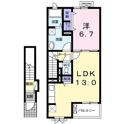 トルハルバン 203【管理NO：1-018722801-02030】 ★家具家電は申し込み後に搬入します★ ★2026年08月下旬入居可能★の外観画像