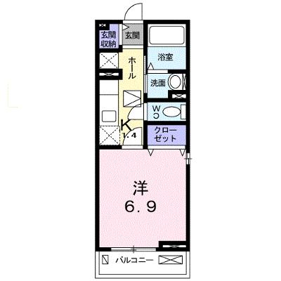 フェリーチェ 101【管理NO：1-018889501-01010】 ★家具家電は申し込み後に搬入します 2026年09月上旬入居可能の外観画像