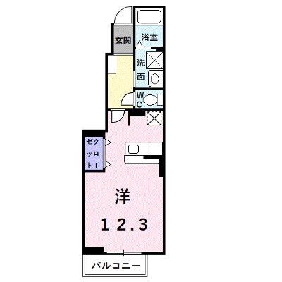 グリーンアンジュⅡ 102【管理NO：1-015107002-01020】 ★家具家電は申し込み後に搬入します★ ★2026年09月上旬入居可能★の外観画像