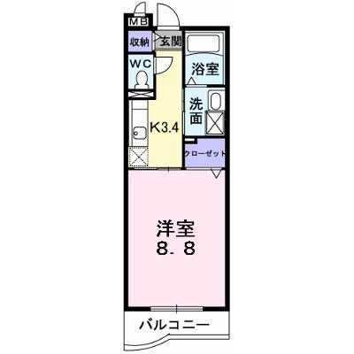 ルーブル・ベル 201【管理NO：1-014389101-02010】 ★家具家電は申し込み後に搬入します★ ★2026年08月下旬入居可能★の外観画像
