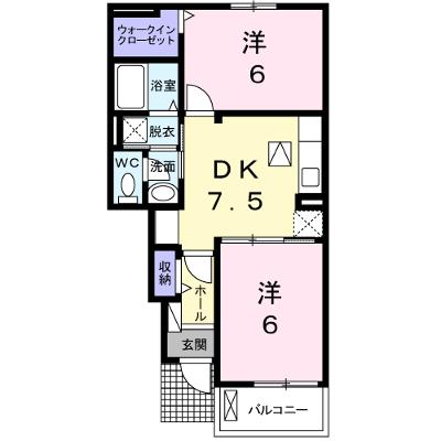 ロッソ　ピノＢ 102【管理NO：1-024681402-01020】 ★家具家電は申し込み後に搬入します★ ★2026年08月中旬入居可能★の外観画像