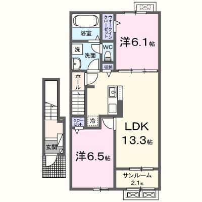 ｃｏｎｓｔｅｌｌａｔｉｏｎ 203【管理NO：1-028711501-02030】 ★家具家電は申し込み後に搬入します★ ★2027年02月中旬入居可能★の外観画像