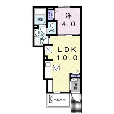 ブラン　ヴェール 103【管理NO：1-020453901-01030】 ★家具家電は申し込み後に搬入します 2026年08月上旬入居可能の外観画像