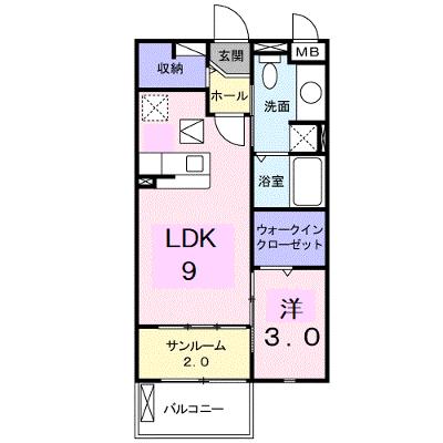 ネオメゾン 103【管理NO：1-015220601-01030】 ★家具家電は申し込み後に搬入します★ ★2026年09月上旬入居可能★の外観画像