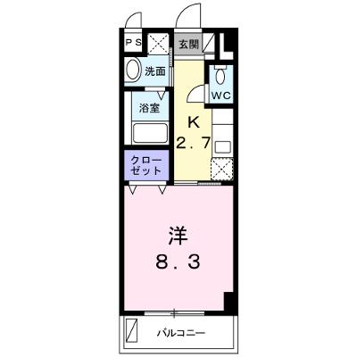 グランビスタ 503【管理NO：1-025374901-05030】 ★家具家電は申し込み後に搬入します★ ★2026年09月中旬入居可能★の外観画像